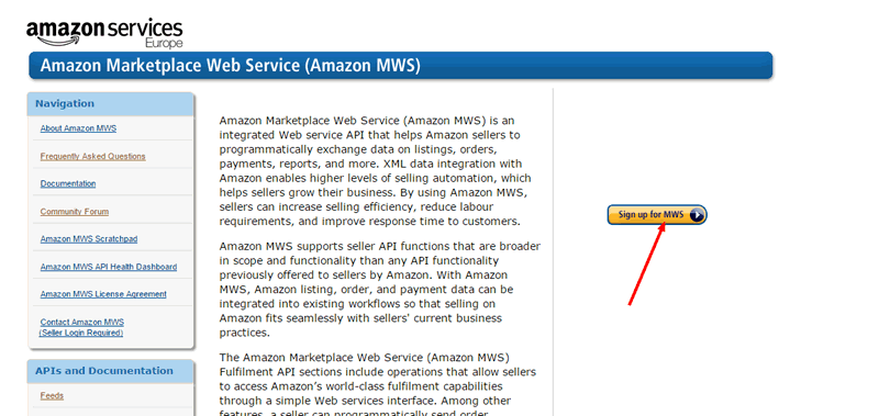 amazon marketplace web service